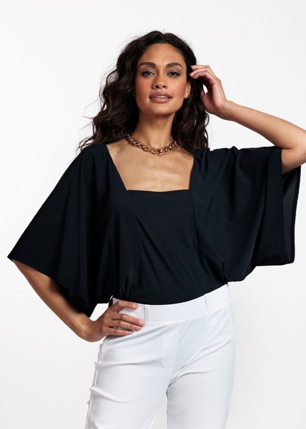 Studio Anneloes 08809-9000 Ylva blouse black front model 2