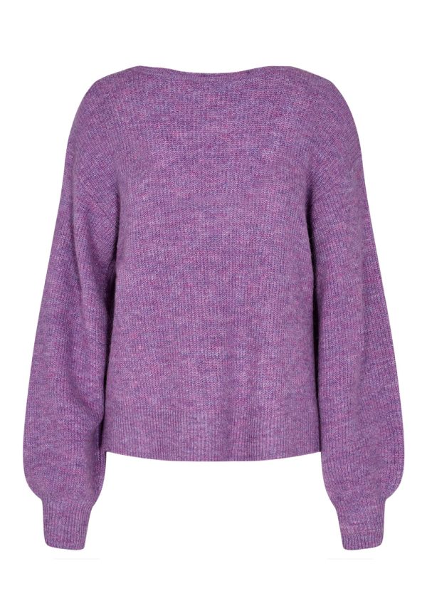 Nümph Numelia pullover 703713 african violet packshot back