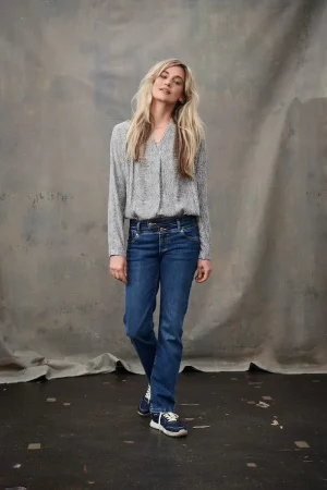 Pulz Jeans PzAnett MW, Jeans Straight Leg 50207892