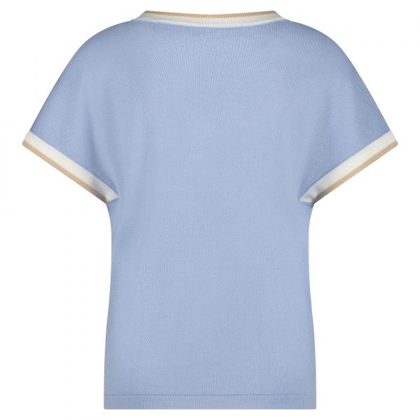 Red Button SRB4552 Jerry Vneck striped rib - Afbeelding 2