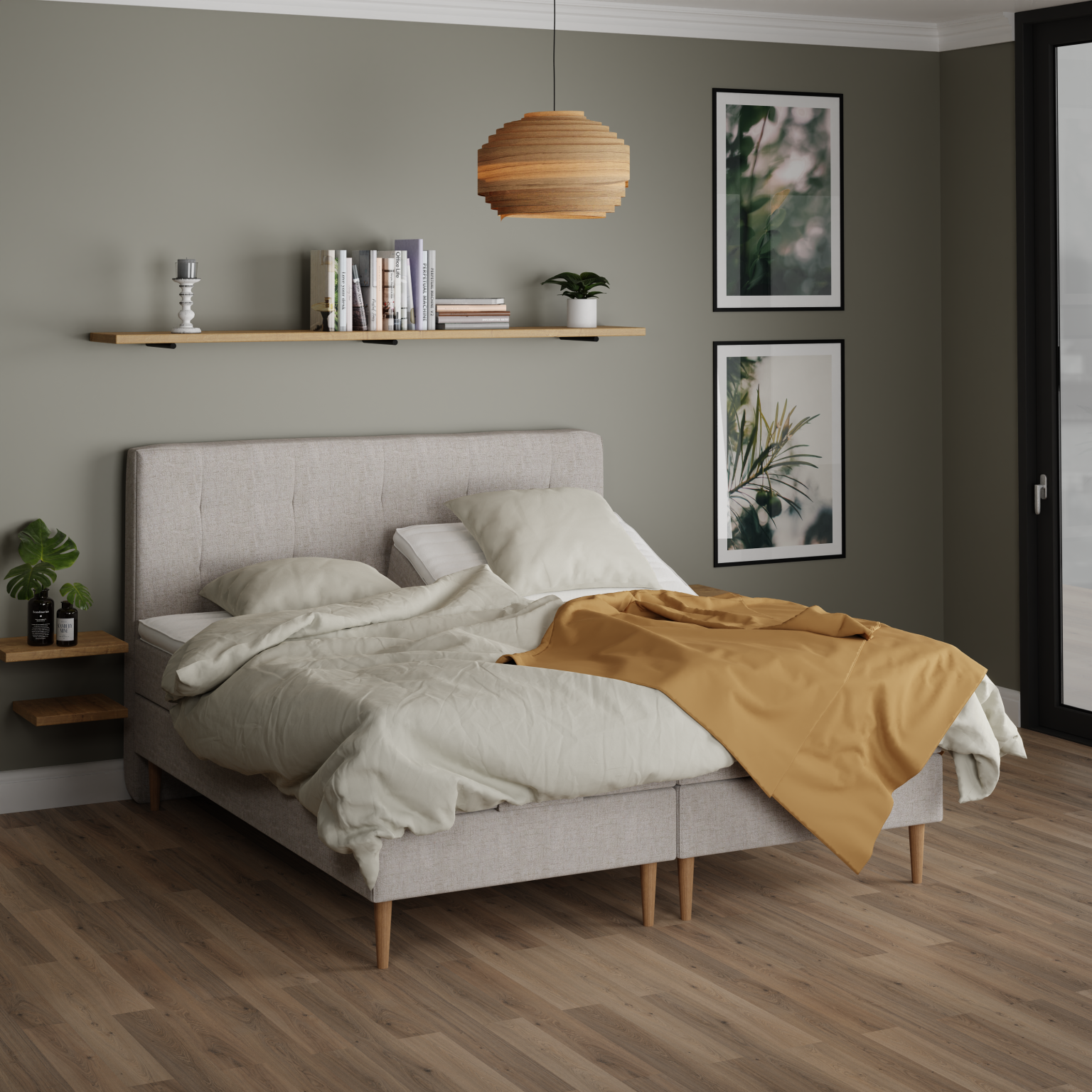 180x200-M-LUX-Elevationsseng-SvaneTop-TrensetGavl-KoniskEg-Baltimore-Sandfarve