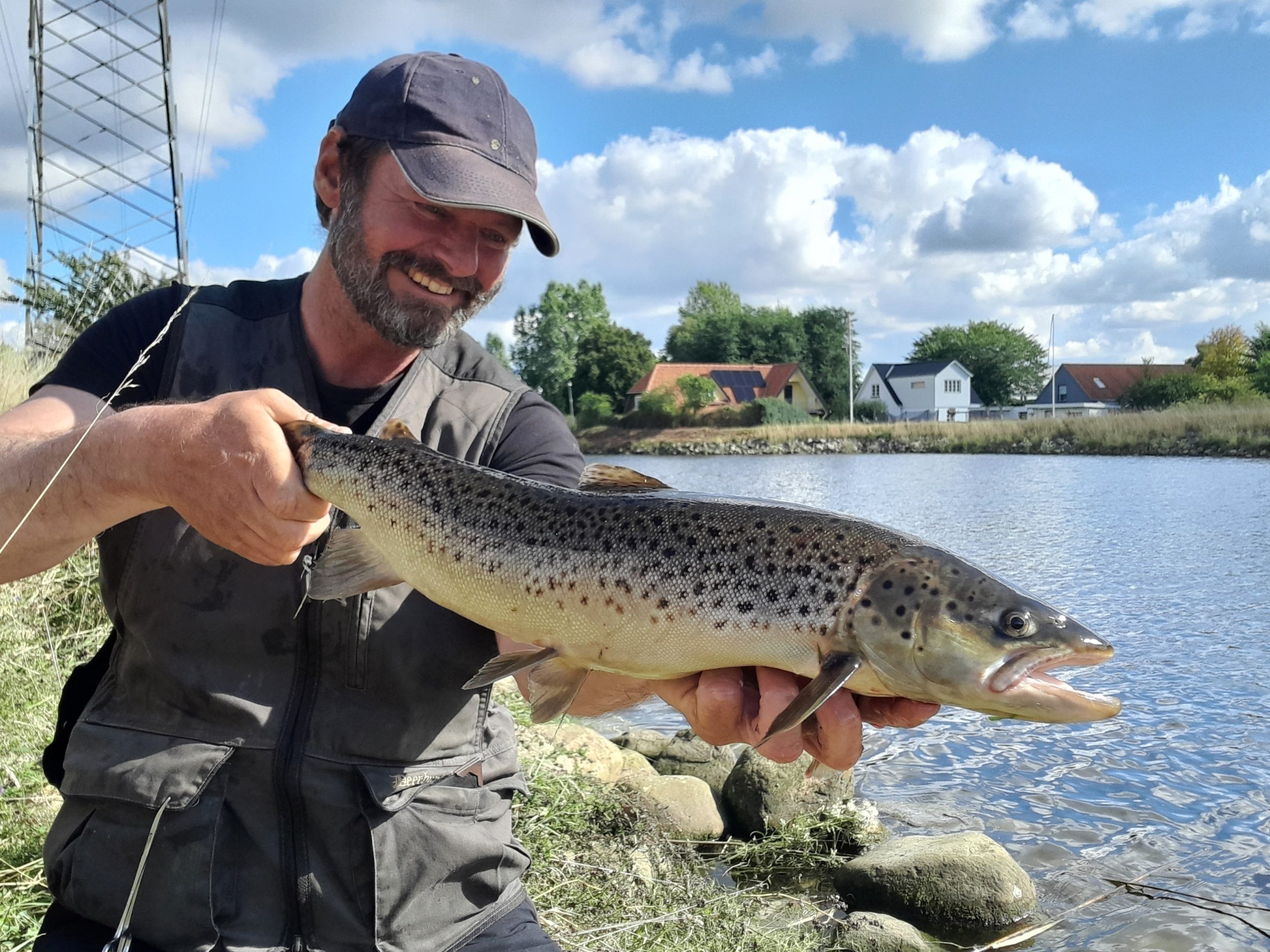 Lystfiskeri i Den Gamle Kanal i Odense.