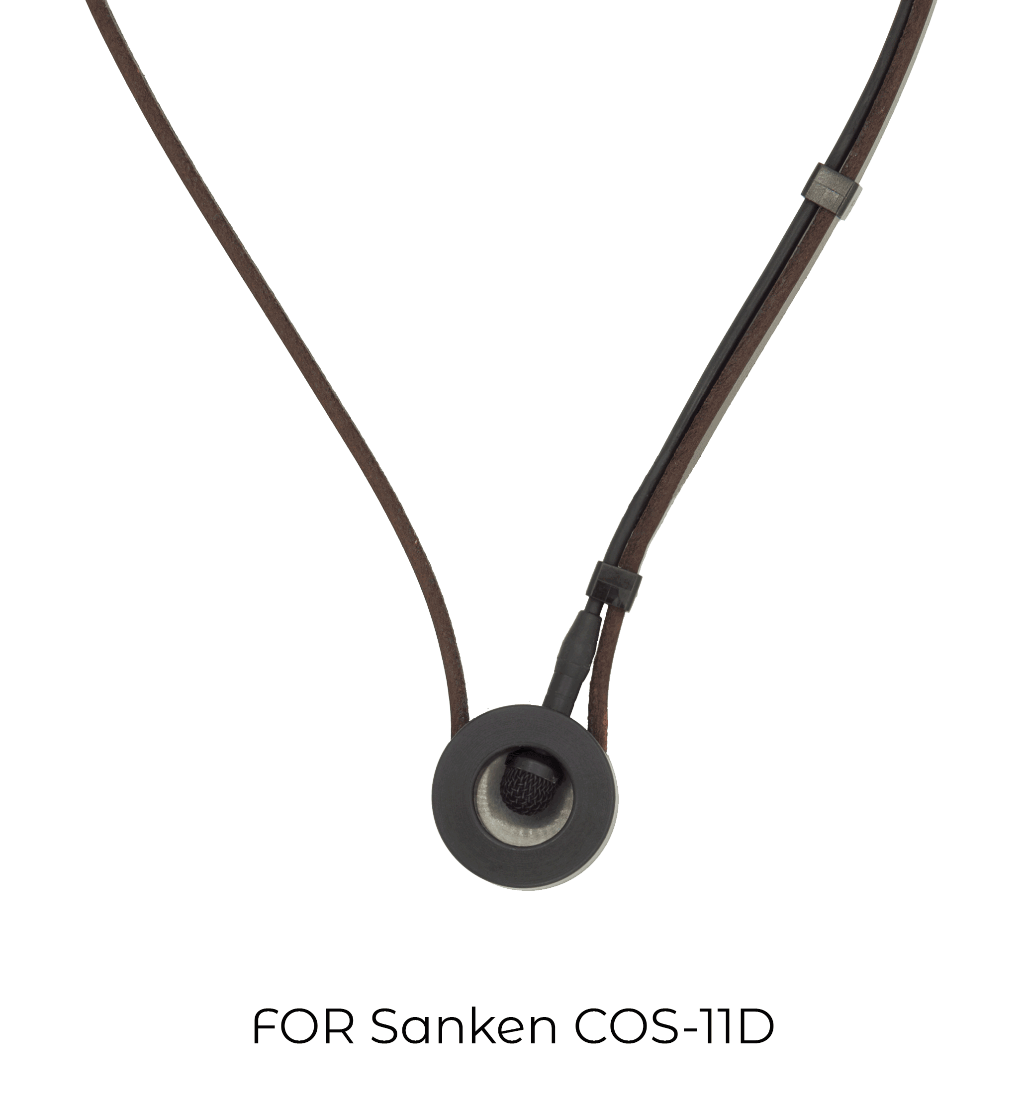 Odyo mic holder necklace with Sanken COS-11D