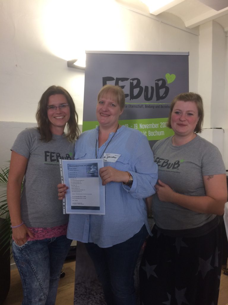 Die FEBuB findet vom 18.-19.11.2017 in Bochum statt: ein Kongress für alle, die täglich mit Kindern leben oder arbeiten und bindungsorientiert leben wollen.