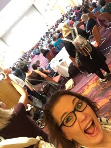 Annika auf dem Attachment Parenting Kongress 2018
