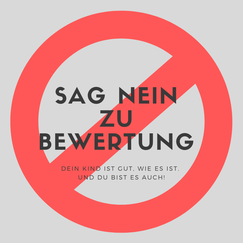 Bewertung - kein Mensch braucht die.