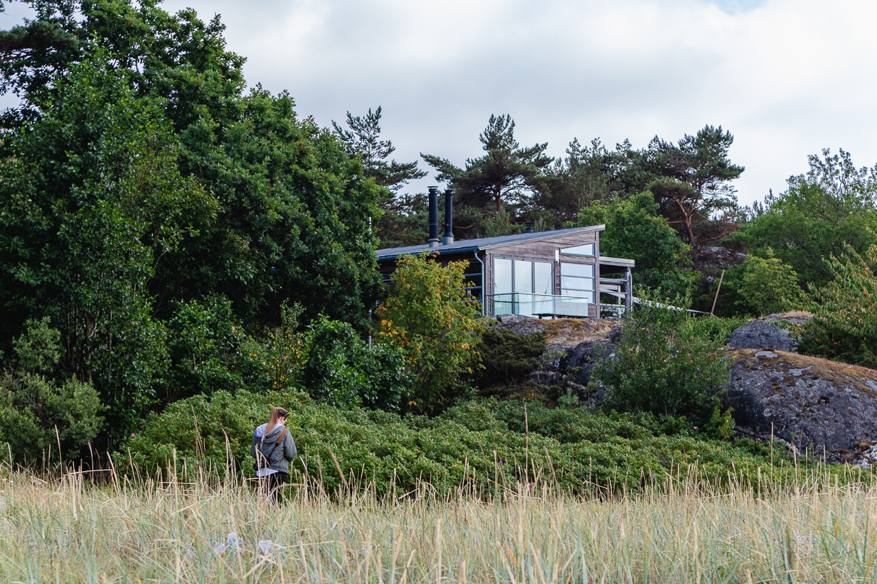 Hus på södra ön i Kosterhavet