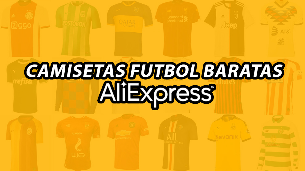 Camisetas de fútbol baratas en AliExpress julio 2023