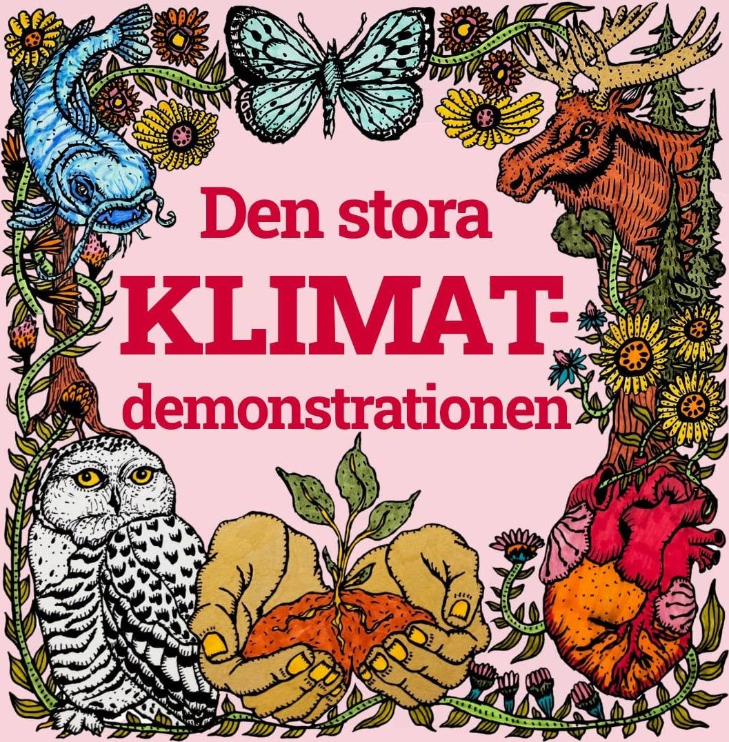 Vi deltar i klimatdemonstration