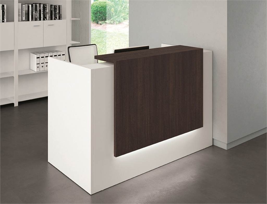 Contemporary Reception Desk Compact Office Furniture Bahrain