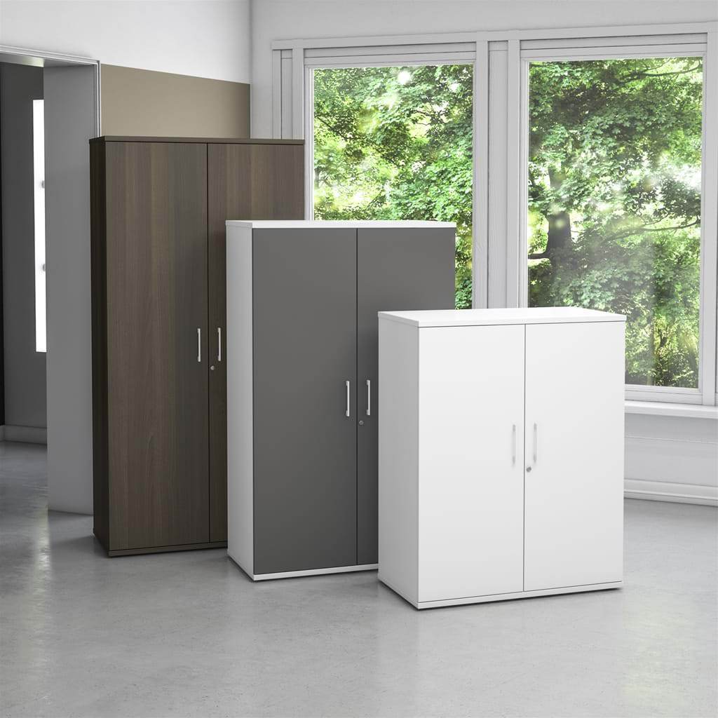 Wooden Storage Cabinet - Office Furniture Bahrain