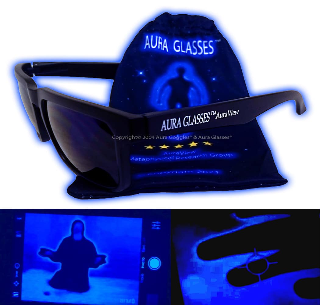 OFFIZIELL DICYANIN AURA BRILLE geisterjäger geist mystik uv emf