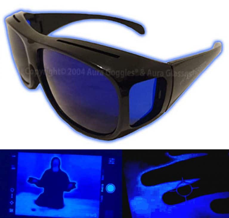 Official Dicyanin Aura Goggles. For Energy Work, Reiki, Evp Hunting, Ouija, Ghost Hunting, And Wicca.