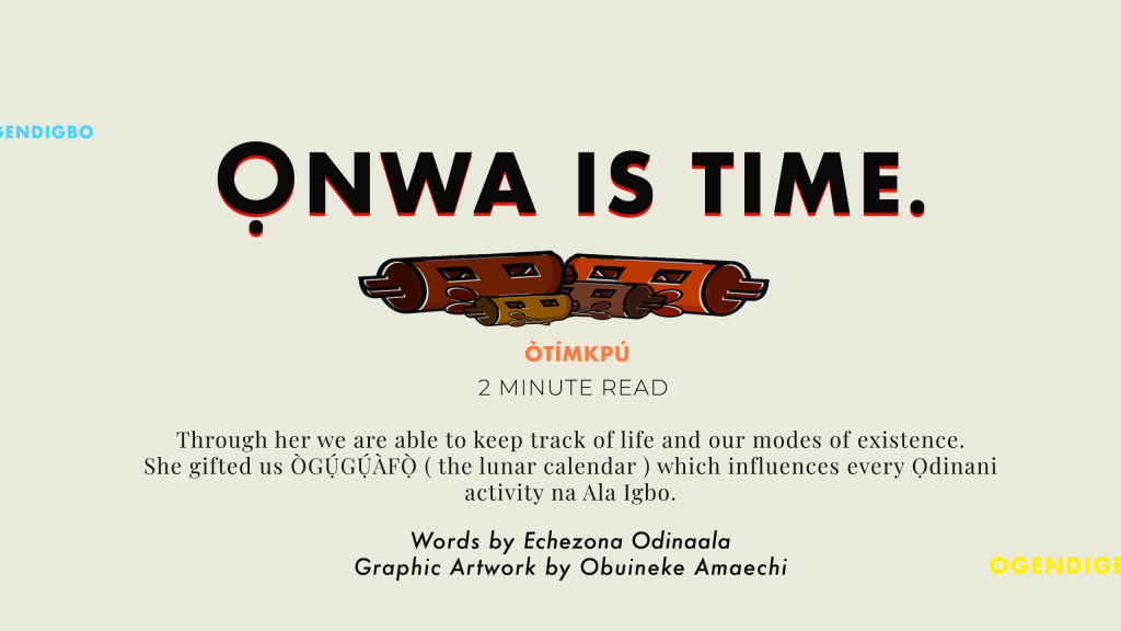 Onwa is Time…