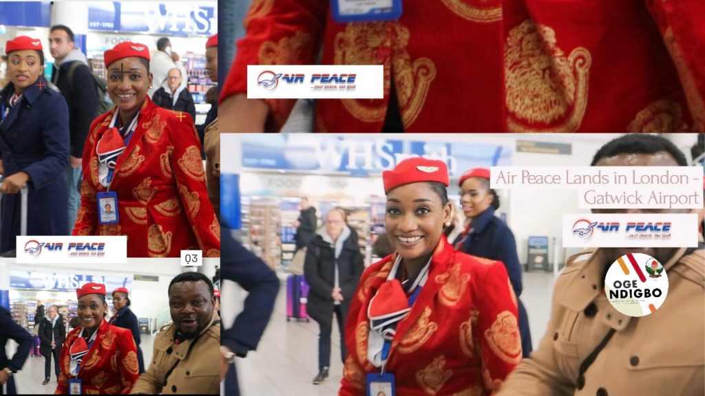 Air Peace lands in London Gatwick Airport!