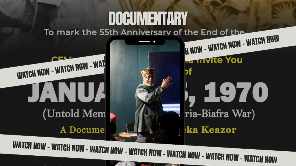 January 15 1970: Untold Memories of the Nigeria – Biafra War
