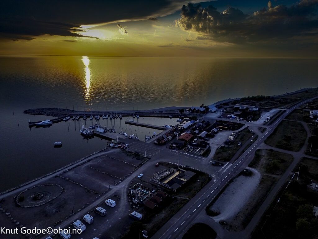 Byxelkrok hamn, Öland, kväll