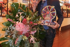 Sabine und Sigi Able, Altschausteller Stammtisch im Marstall Festzelt am Oktoberfest auf der Theresienwiese in München 2019