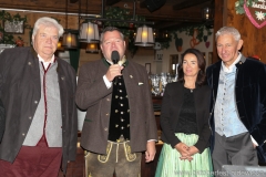 Siegfried Able (von li. nach re.), Altschaustellerstammtisch im Marstall Festzelt auf dem Oktoberfest in München 2018