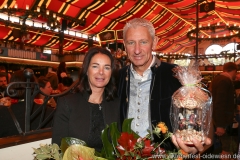 Sabine und Siegfried Able, Altschaustellerstammtisch im Marstall Festzelt auf dem Oktoberfest in München 2018