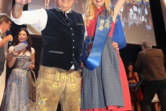 Dr. Axel Munz und  Katharina Rohre., Angermaier Trachtennacht in der Alten Kongresshalle  in München 2019