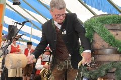 Bernd Sibler, Anstich im Museumszelt auf der Oidn Wiesn am Oktoberfest in München 2019