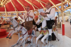 Anstich im Museumszelt auf der Oidn Wiesn am Oktoberfest in München 2018