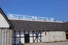 Fischer Vroni, Aufbau Oktoberfest auf der Theresienwiese im August 2019