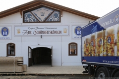 Aufbau Oktoberfest September 2017