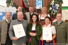 Auszeichnung Bayerische Bierzelte 2018