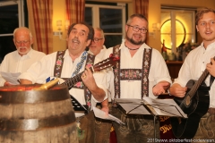 Damische Ritter, Wiesnbierprobe und Bierorden der Damischen Ritterr an Helmut Schleich in der Hirschau in München 2019