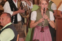 Tanngrindler Musikanten, Wiesnbierprobe und Bierorden der Damischen Ritterr an Helmut Schleich in der Hirschau in München 2019