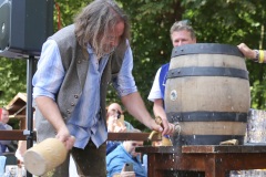 Roland Hefter, Bierorden der Damischen Ritter an Roland Hefter in der Hirschau in München  2021