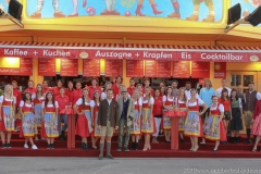 Bodos Cafezelt am Oktoberfest auf der Theresienwiese in München 2019