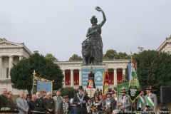 Böllerschießen unter der Bavaria am Oktoberfest in München am 6.10.2019