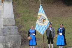 Böllerschießen unter der Bavaria am Oktoberfest in München am 6.10.2019