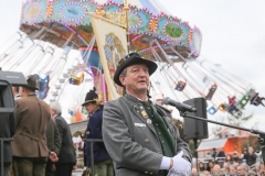 Norbert Schußmann, Böllerschießen unter der Bavaria am Oktoberfest in München am 6.10.2019