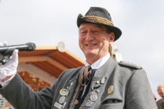 Norbert Schußmann, Böllerschützen unter der Bavaria am Oktoberfest in München 2022