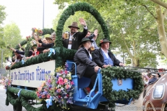 Einzug der Wiesnwirte am Oktoberfest in München 2018