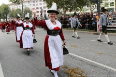 Einzug der Wiesnwirte am Oktoberfest in München 2018