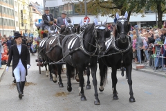 Einzug der Wiesnwirte am Oktoberfest in München 2018