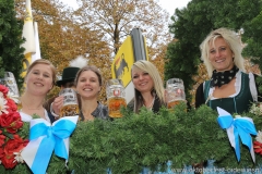 Einzug der Wiesnwirte am Oktoberfest in München 2018