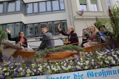 Einzug der Wiesnwirte am Oktoberfest in München 2018