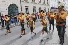 Einzug der Wiesnwirte am Oktoberfest in München 2018