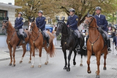 Einzug der Wiesnwirte am Oktoberfest in München 2018