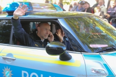 Einzug der Wiesnwirte auf das Oktoberfest auf der Theresienwiese in München 2019