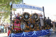 Einzug der Wiesnwirte auf das Oktoberfest auf der Theresienwiese in München 2019