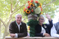 Einzug der Wiesnwirte auf das Oktoberfest auf der Theresienwiese in München 2019