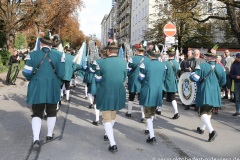 Einzug der Wiesnwirte auf das Oktoberfest in München 2022