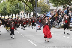 Einzug der Wiesnwirte auf das Oktoberfest in München 2022